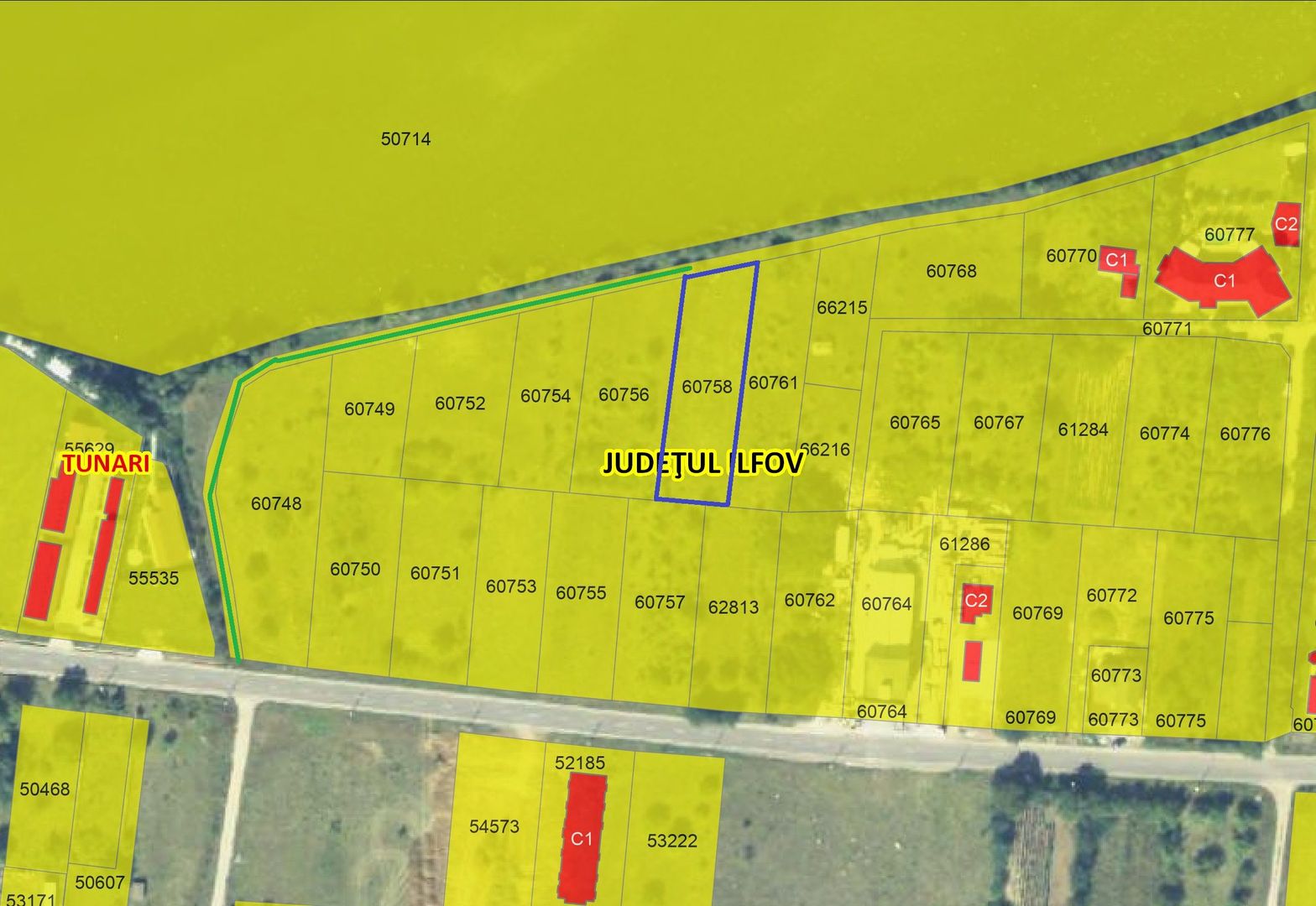 Teren 1500 mp | Deschidere catre lacul Pasarea | Ideal locuinta - Schiță 7