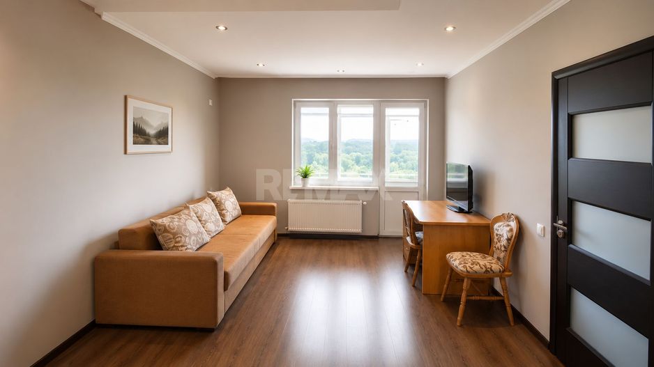 Apartament 1 cameră + 2 balcoane str. Kiev, Mun. Chișinău - Poză 2