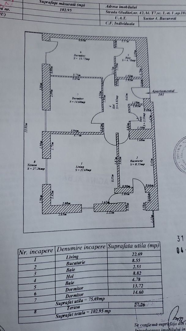 Ag BRASADAS închiriază ap 3 cam etaj1/17, ASMITA Garden. - Poză 7