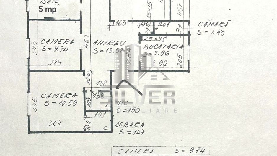 Apartament cu 4 camere dec./78mp/zona Primaverii. - Poză 5