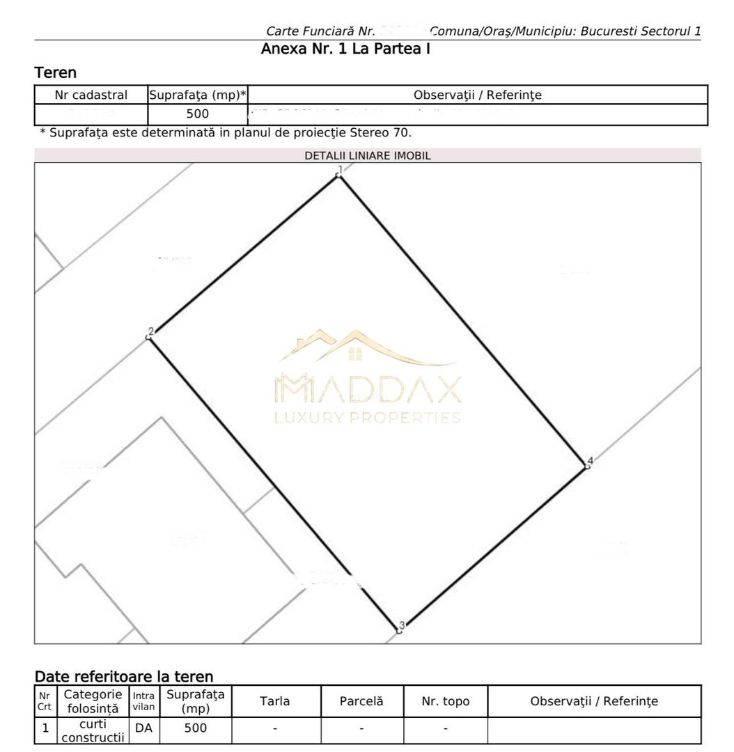 Teren Intravilan *500mp* / P+2 // Straulesti - Schiță 11