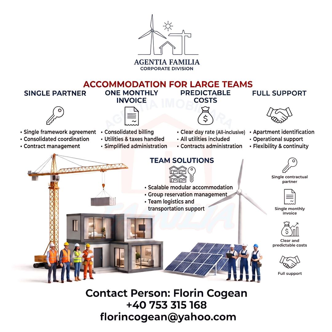 Corporate Accommodation for high skilled workers - Poză 1