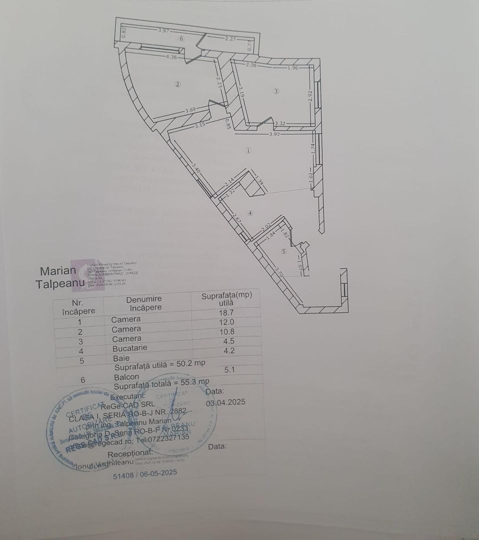 DE VANZARE APARTAMENT 3 CAMERE | BULEVARDUL UNIRII | CENTRALA PROPRIE - Poză 12