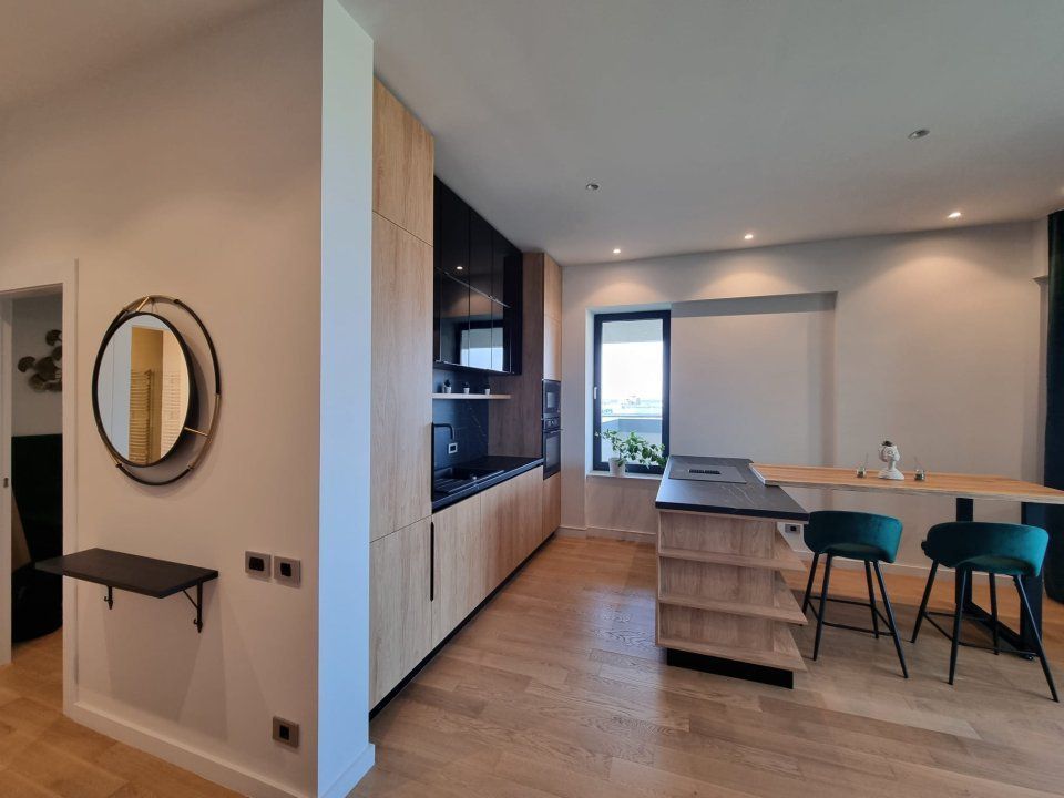 Apartament Mobilat Lux / cu vedere panoramica / Aviaţiei Towers - Poză 4