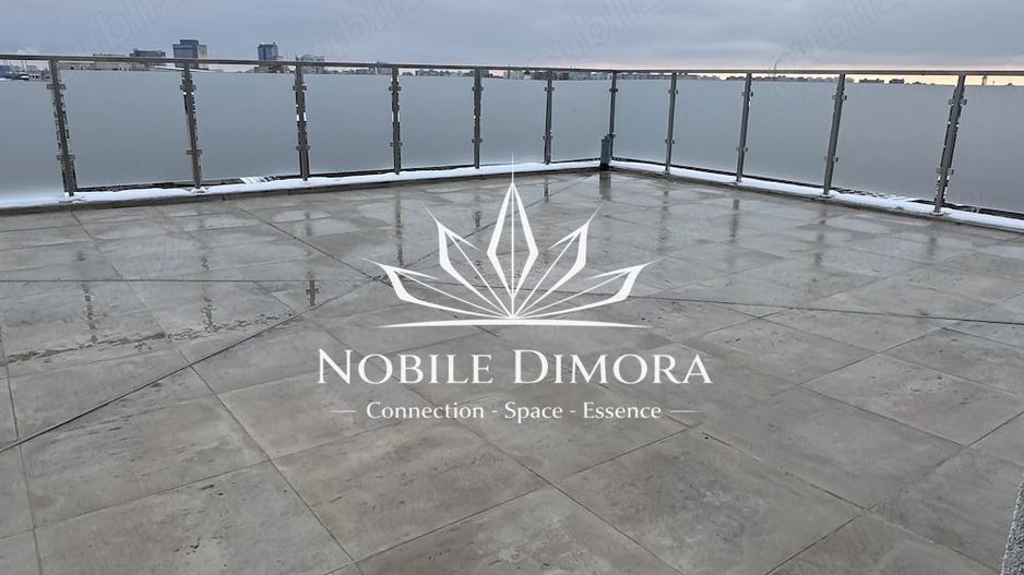 Penthouse deosebit cu 2 camere si terasa de 70 mp - vedere panoramica - Poză 4