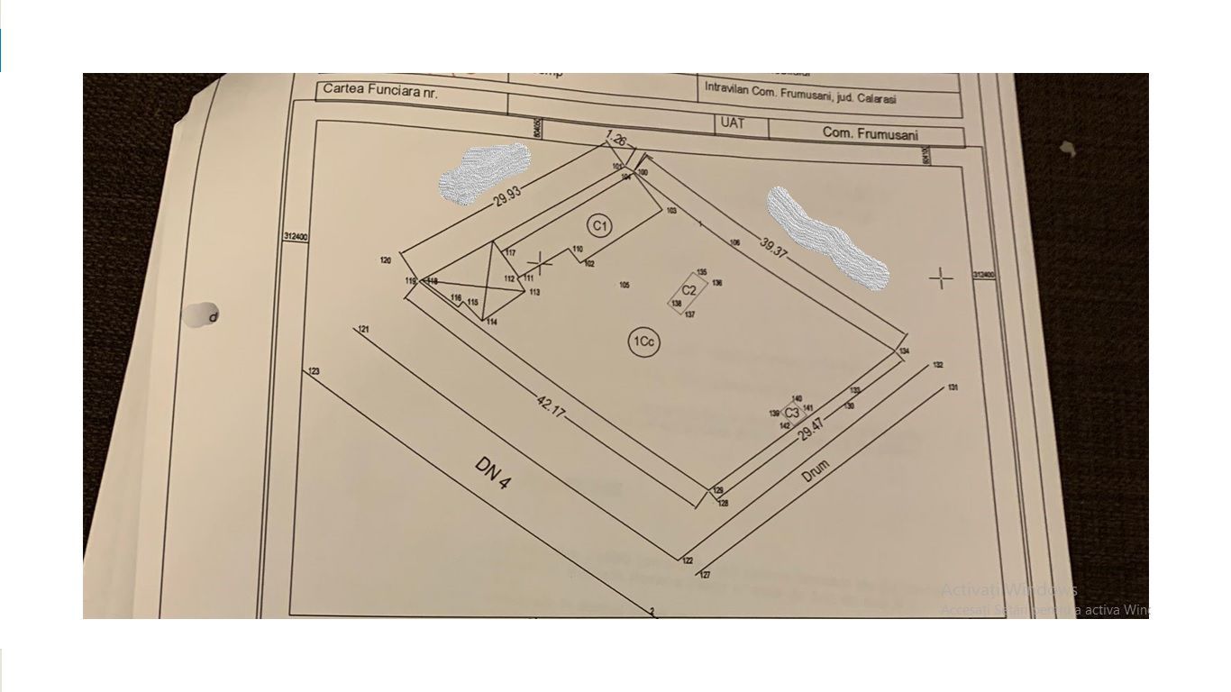 vila indiv+1198mp teren/pe DN4(sosBucuresti) in Frumusani/jud.Calarasi - Poză 36