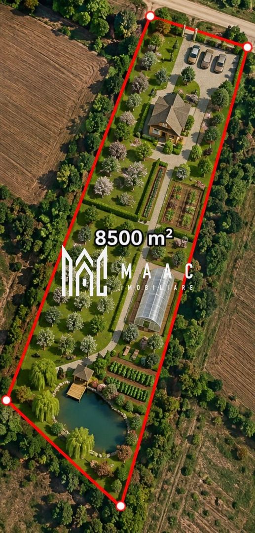 Teren 8500MPU I Ideal Cabana I Construcții I Acces 2 drumuri - Poză 1