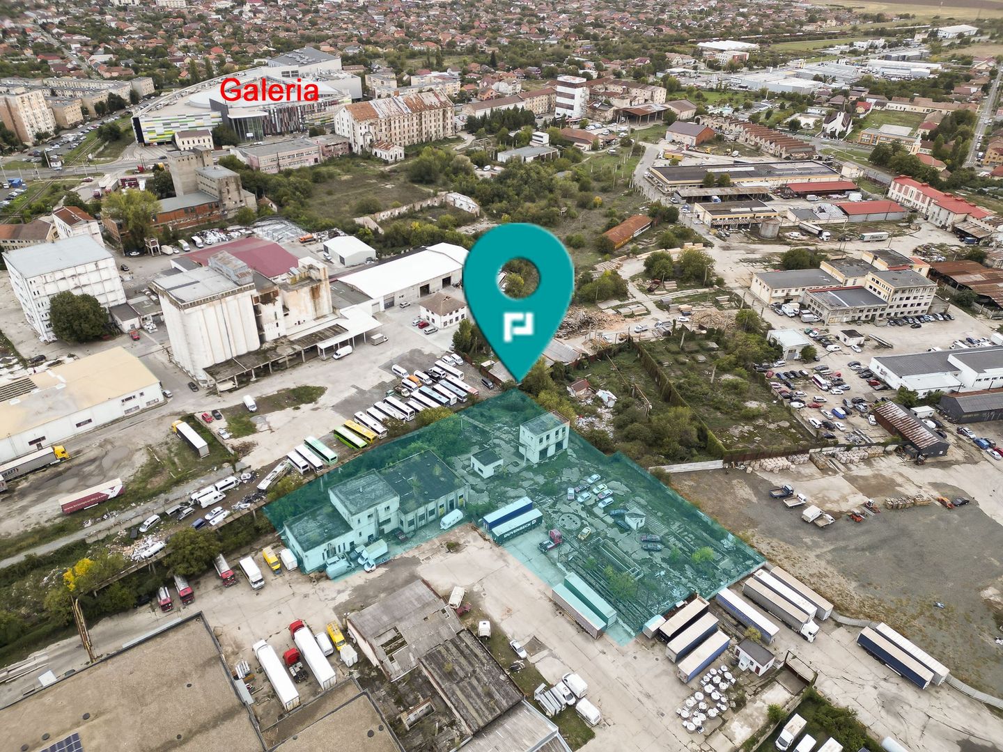 Teren industrial de 6,820mp Strada Poetului - Poză 1