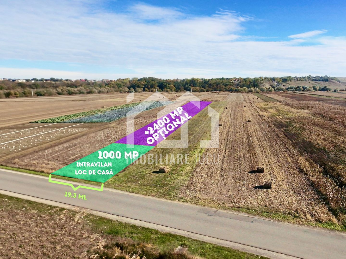 Loc de casă - Teren Intravilan 1000 mp – Jucu de Mijloc - Poză 1