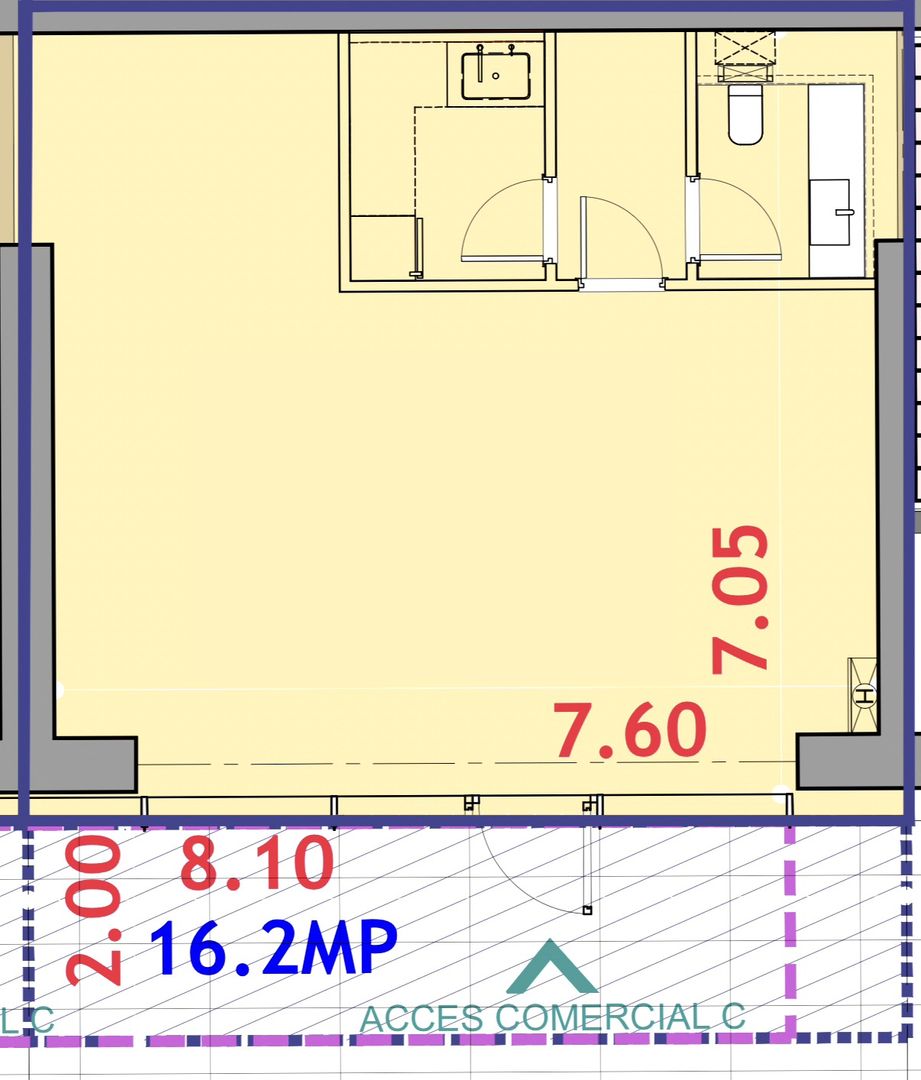 Spatiu Comercial - One High District - Schiță 3