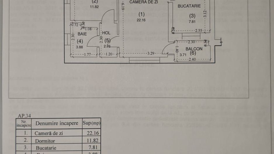 Inchiriere Militari 2 camere Deosebit  Comision 0 - Schiță 11