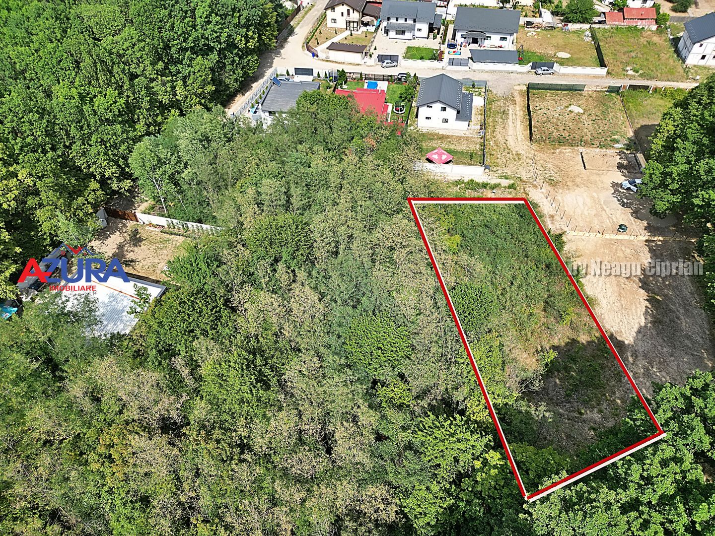 AZURA Imobiliare - Vanzare teren Hintesti, langa padure, 300m din DN - Poză 16