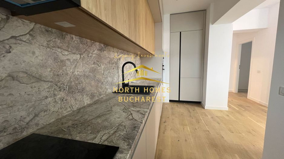 Apratament de inchiriat -3 camere-FIRST ESTATES PIPERA- 2 Balcoane + PARCARE - Poză 3