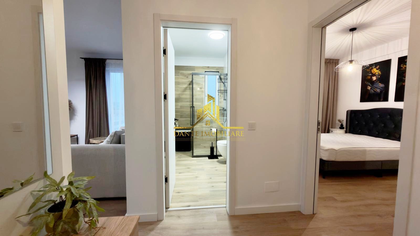 2 camere, ultrafinisat, modern, bloc nou, balcon, parcare, Floresti - Poză 8