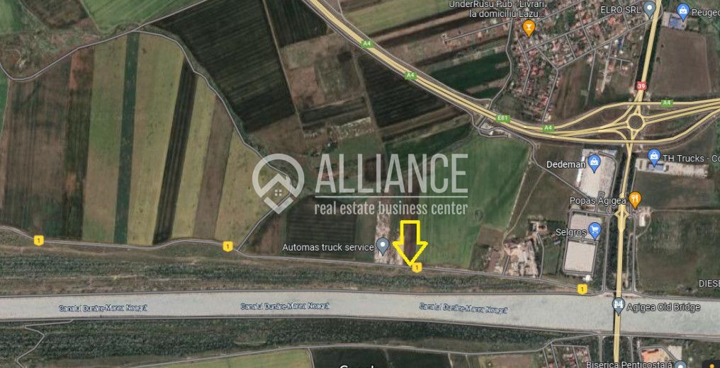 LAZU - SELGROS (Cod 01) Teren intravilan ideal hale depozitare. - Poză 1