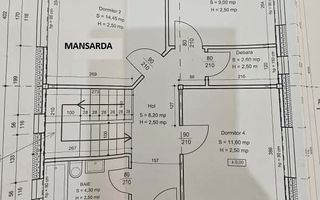 🏡 Vilă modernă cu 5 camere – Mănești - Schiță 58