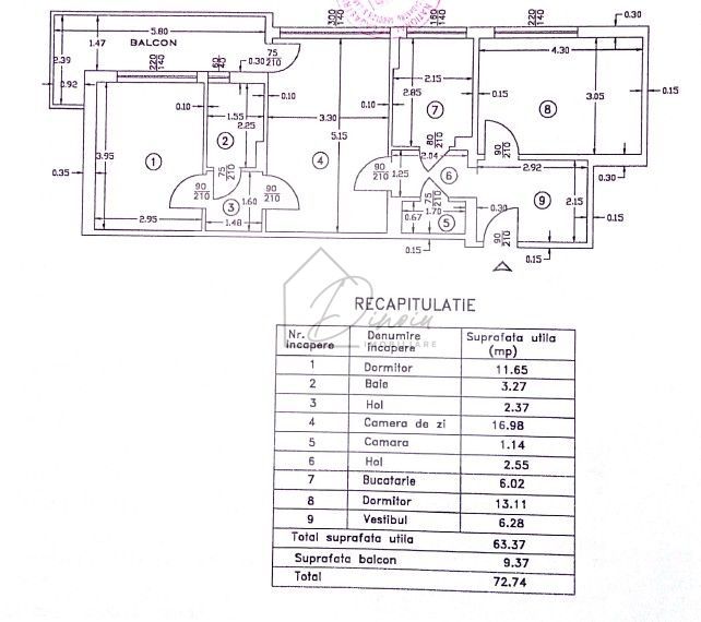 Apartament 3 camere metrou Bazilescu - complet renovat 2021 - Poză 2