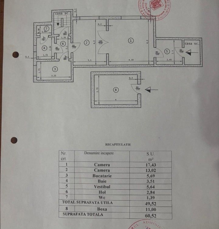 Apartament 2 camere RENOVAT Unirii-Parcul Carol M261A - Poză 13