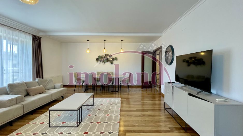 Inchiriere apartament 4 camere 155 mp + 25 mp terase, 2 parcări | Herastrau - Poză 1