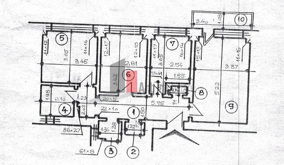 Apartament 3 camere bd. Chisinau/Basarabia - Poză 1