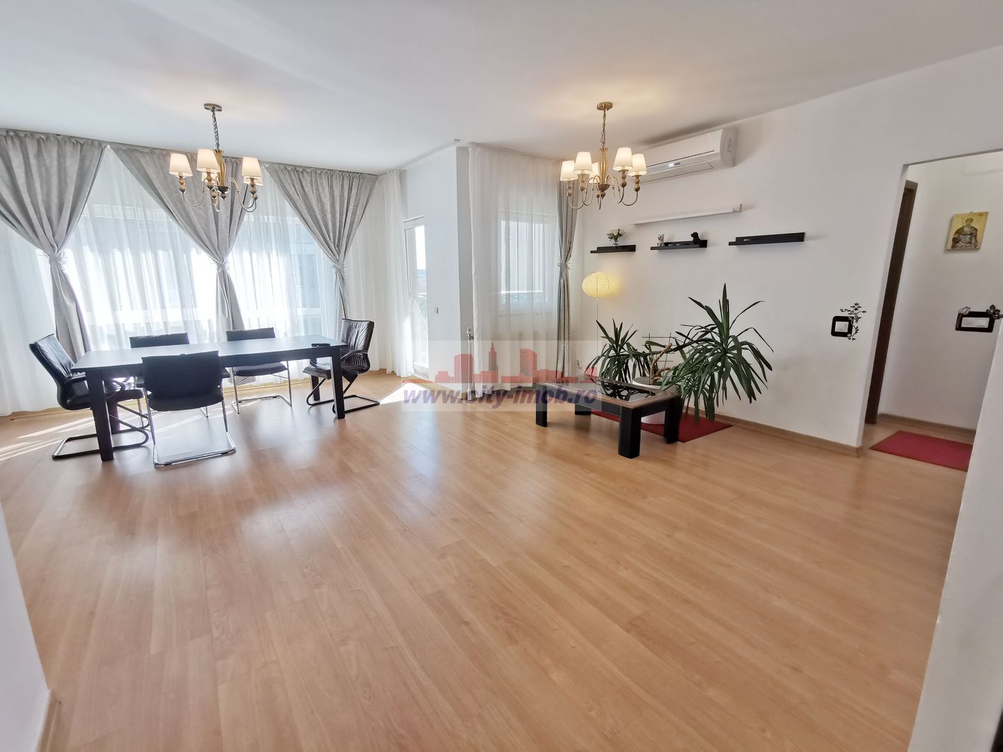 Inchiriere apartament 3 camere   (doua dormitoare) Baneasa - Poză 1