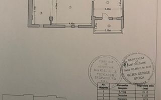 2 Camere - 52MP | Credit | 2018 | Parcare Inclusa | Gorj X Bd Timisoar - Schiță 8