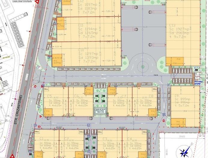Spatiu industrial hala depozit 1183 mp Buftea DN7, Ifov - Poză 2