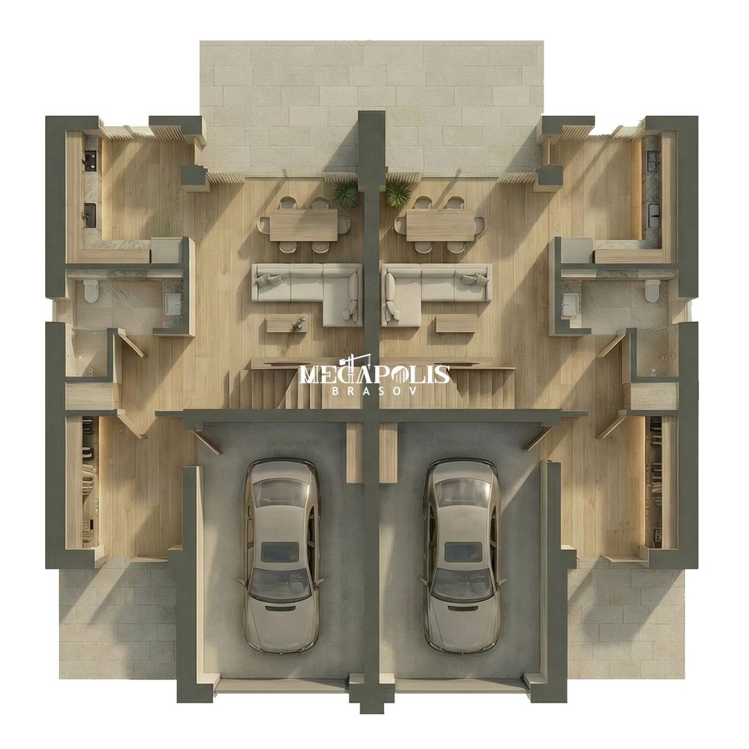 Casă premium tip duplex | Săcele | 146 mp utili - Poză 3