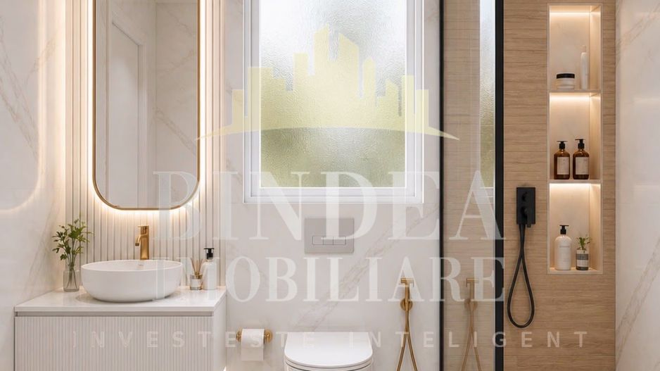 Casa individuala P+M Giarmata 584 mp 22 front, interior la alb - Poză 7