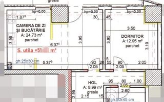 Apartament cu 2 camere la cheie in West City Tower. - Poză 17
