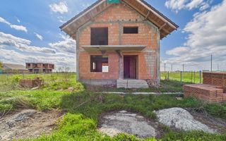 Casă la roșu, teren 600 mp, în Săcălaz - Poză 1