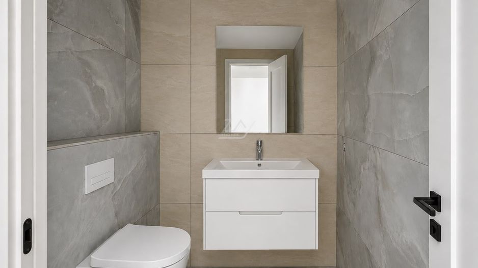 Apartament nou cu 3 camere si 2 bai. Finisaje la alegere. Etaj 1. - Poză 6