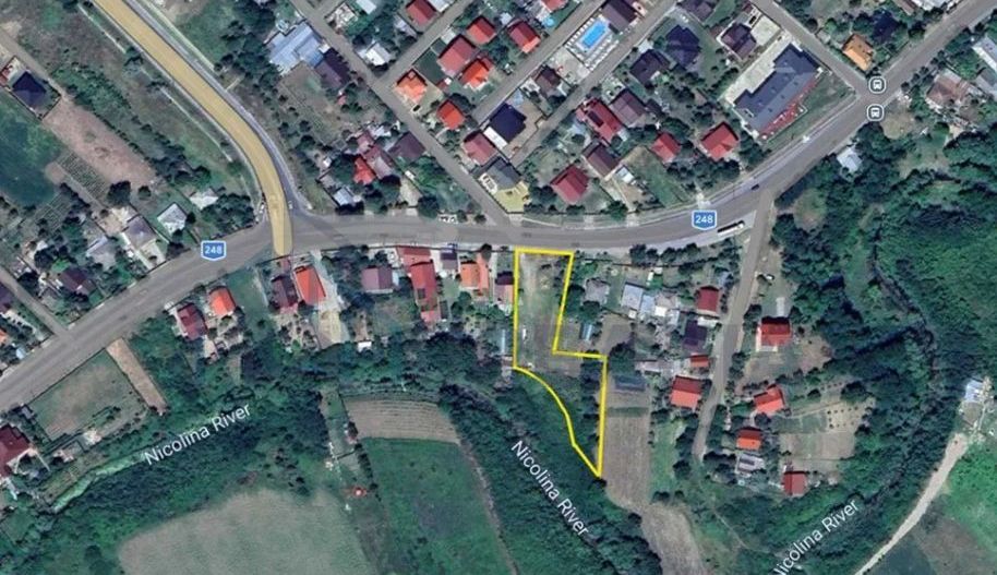 Teren intravilan 3700 mp cu acces la DJ248, lângă centura Iașului - Poză 1