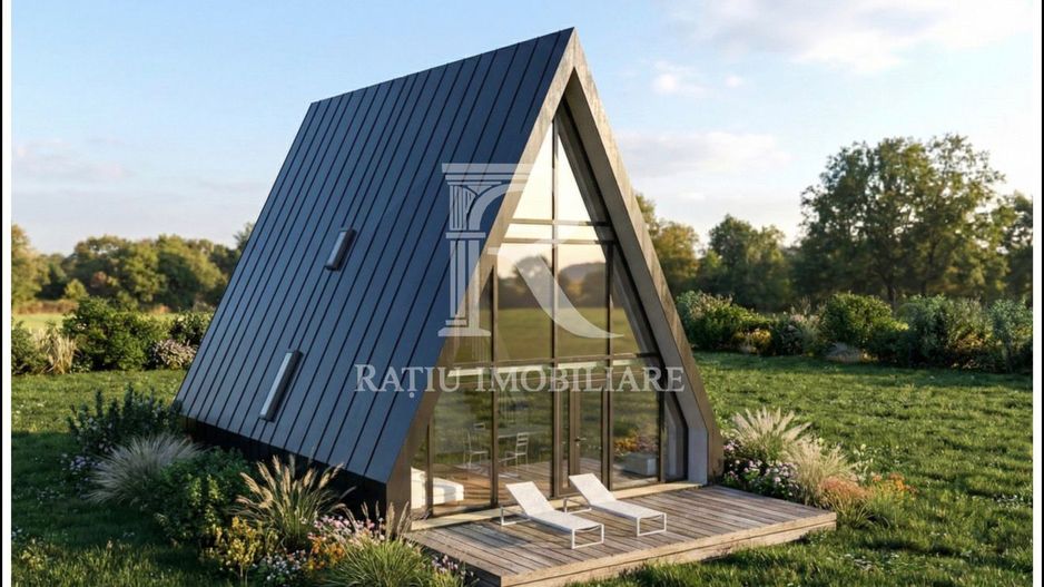 Structură A Frame modernă pentru case premium și Airbnb - 3 cam - Poză 20