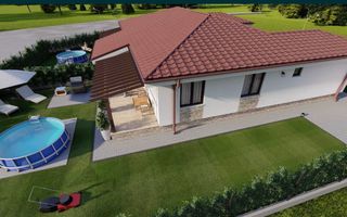 Casa, case semifinisate, la rosu, fundatie, complex rezodential Amati - Poză 2