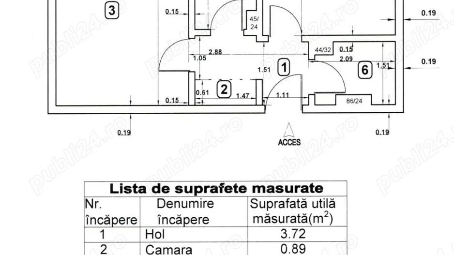APARTAMENT COCHET ZONA PIATA VICTORIEICOMISION 0 CUMPARATOR - Poză 5