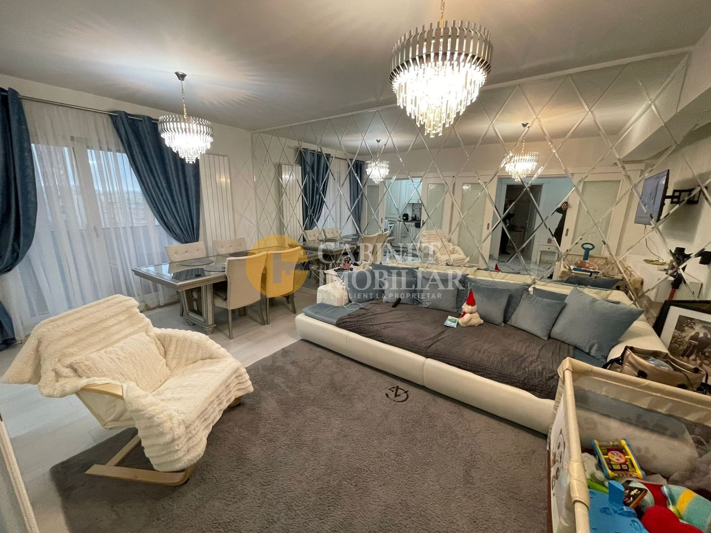 Tatarasi bloc INTABULAT 2 camere Decomandat - etaj intermediar - 68mp mobilat - Poză 2