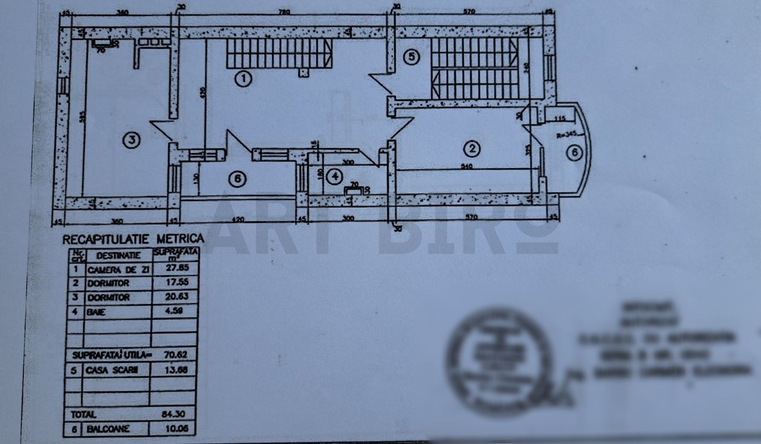 Zero comision, 89mp birou Cotroceni, 8'[M] Eroilor - Schiță 14
