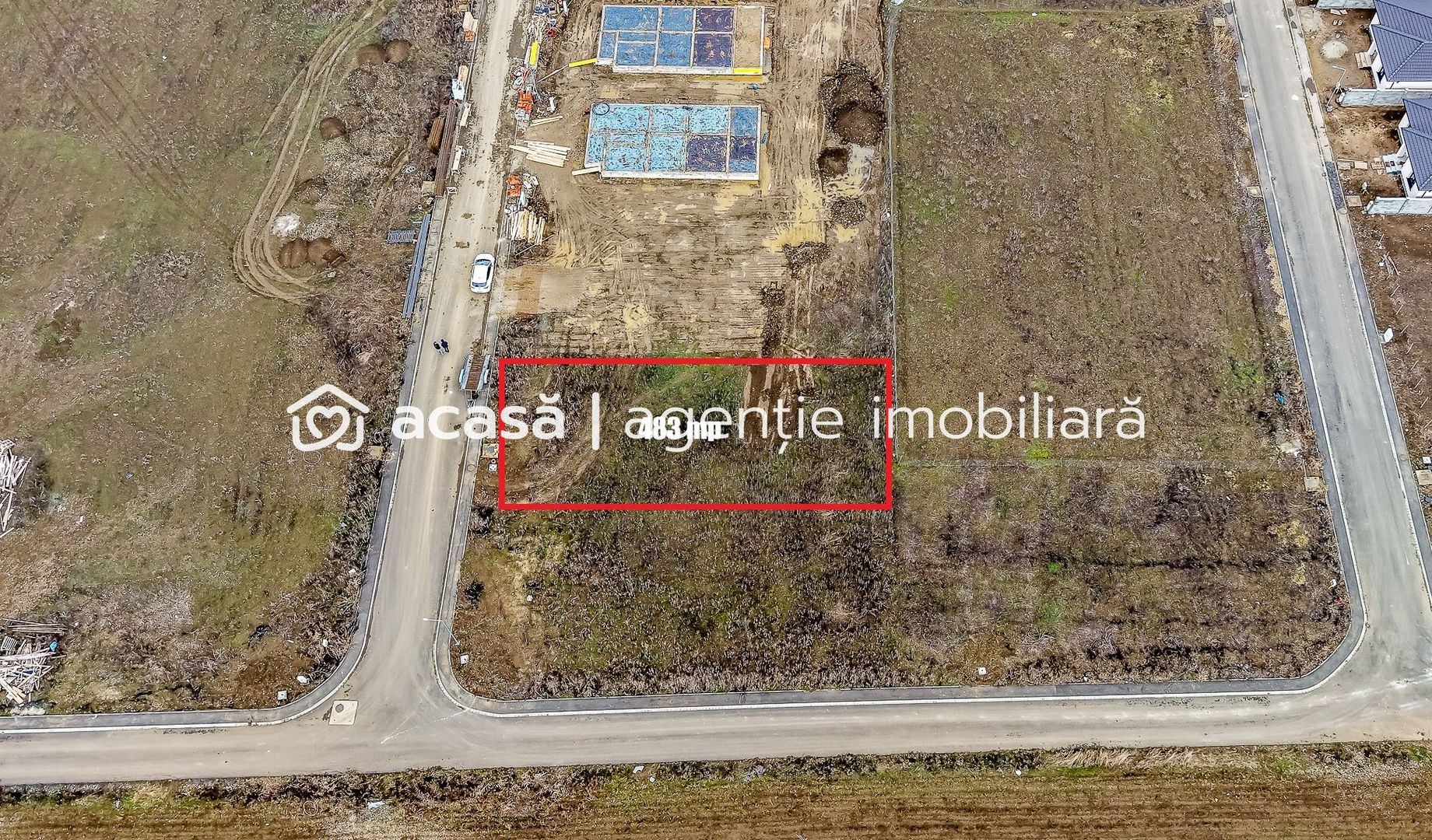 VÂNDUT - Teren intravilan 483 mp – Cartier Via Carmina, Arad - Poză 2