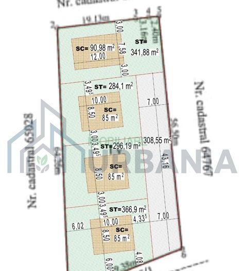 Teren intravilan 1.600 mp, Vișan, str. Al. Macedonski – ideal dezvoltare duplexuri/bloc - Poză 5