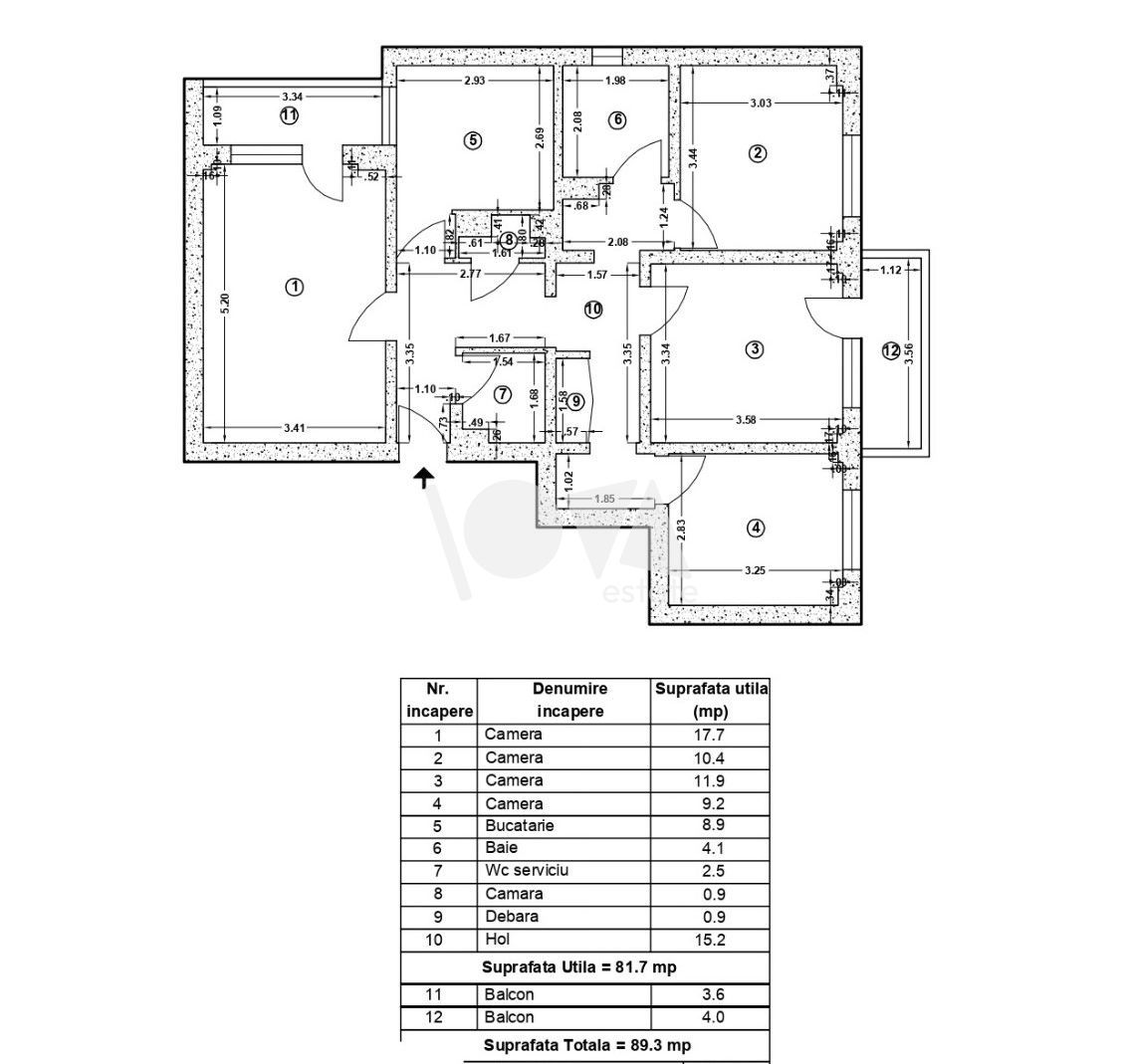De vânzare: ap. 4 camere decomandat - necesită renovare - Tineretului - Poză 1