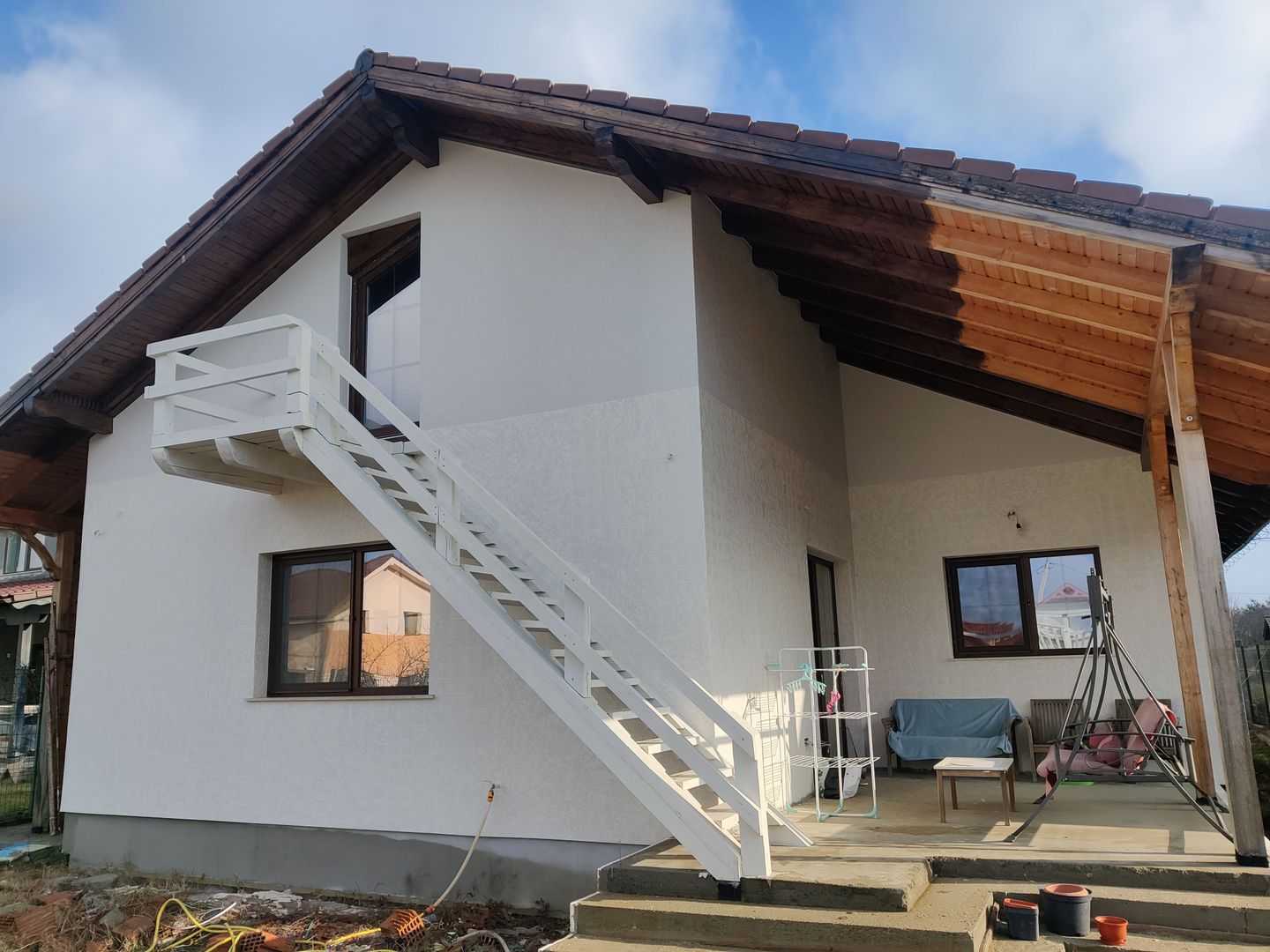 CASA INDIVIDUALA  MOSNITA NOUA  120 MP UTILI CU TEREN 645 MP - Poză 11