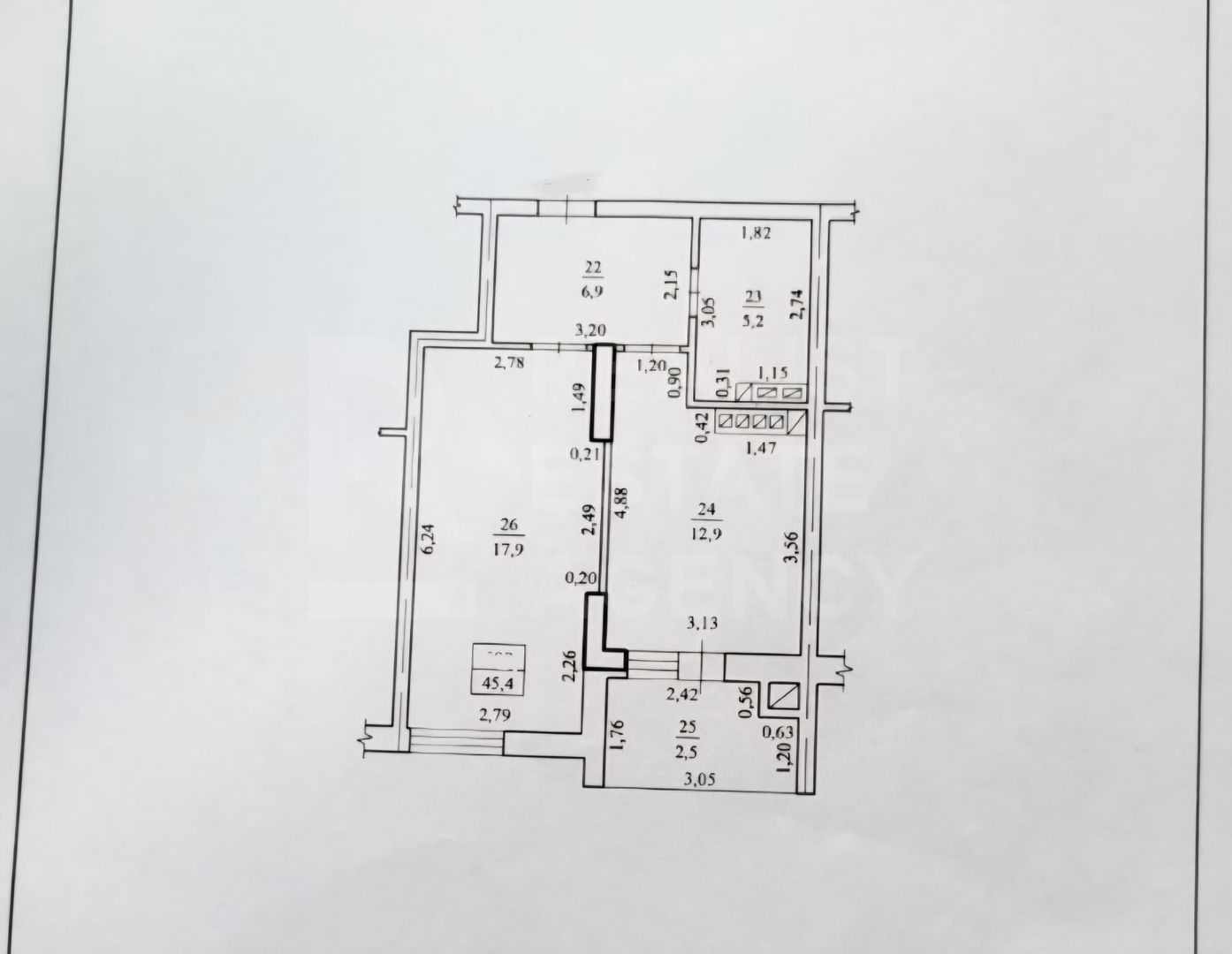 Vânzare, apartament, 1 cameră, strada Regina Elisabeta, Durlești - Poză 2