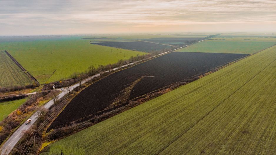 Teren la sosea cu 420 m front stradal - Poză 4