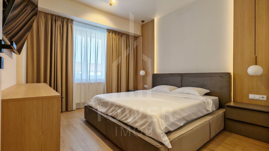 Apartament prima inchiriere cu 3 camere, nou, mobilat lux. - Poză 4