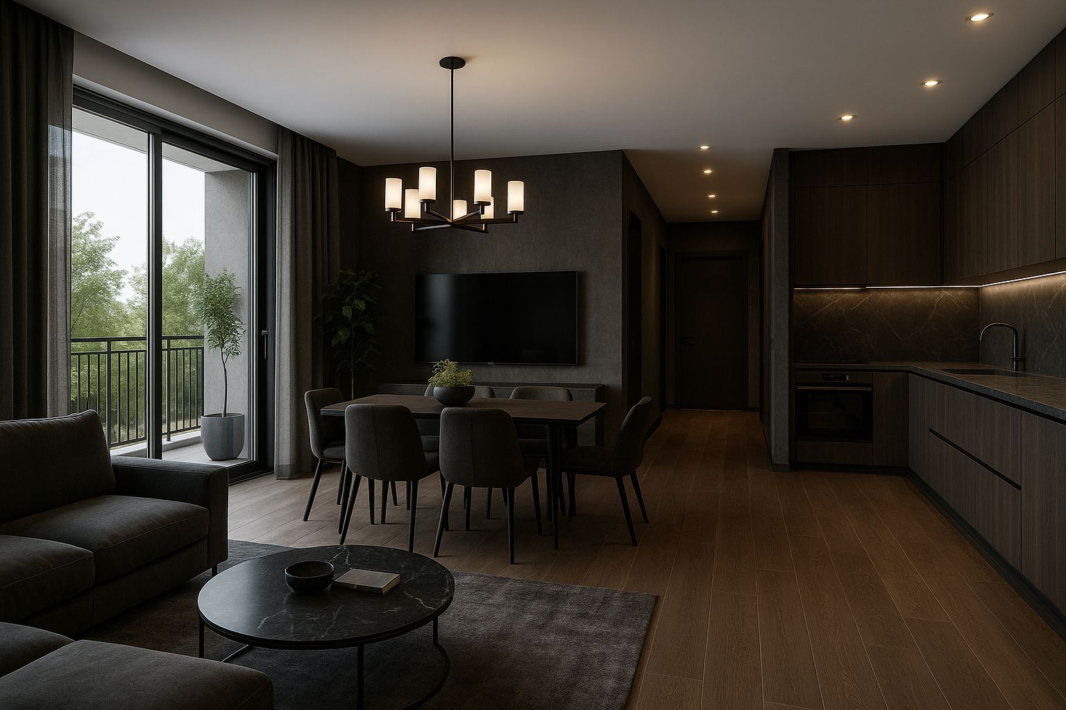 APARTAMENT 2 CAMERE+BIROU | PROIECT NOU | PREMIUM | STEFAN CEL MARE - Poză 4