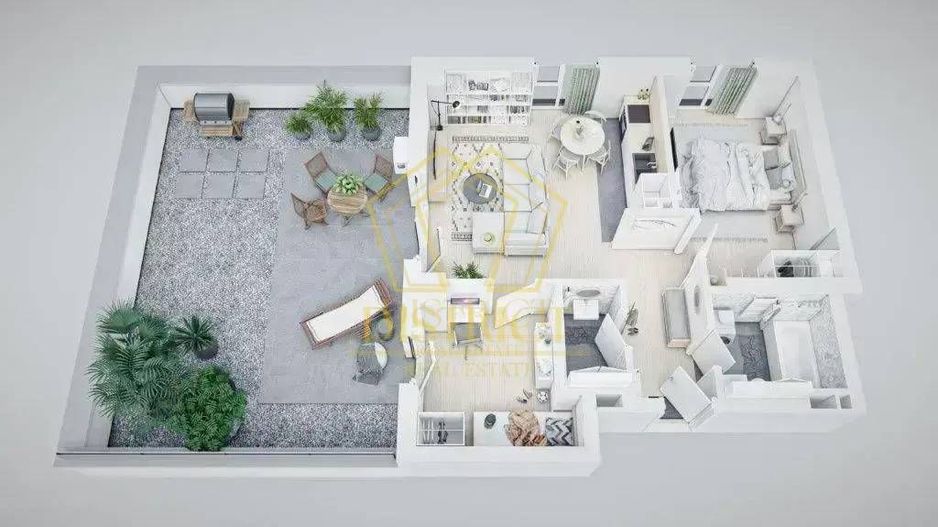 COM 0% | Apartament cu 3 camere | Terasa 30mp | VIVALIA - Poză 1