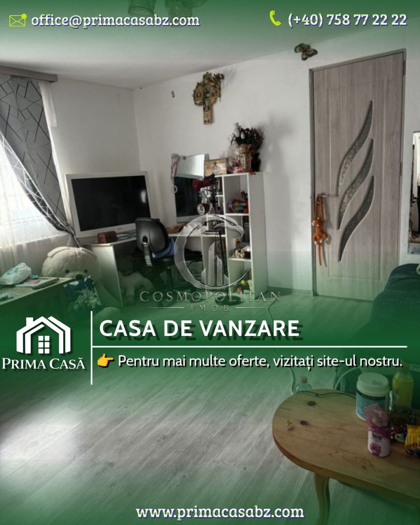 Casa cu 5 camere in zona D. Filipescu Posta teren 400mp Pret: 110.000 neg. - Poză 1