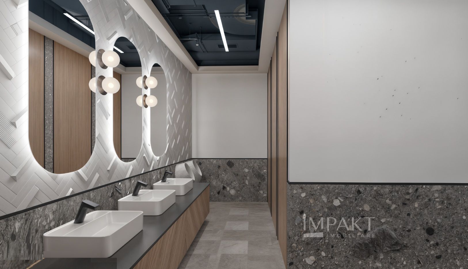 Spatiu servicii in cladire de birouri 440 m2 finisat la CHEIE,  Europa - Poză 21