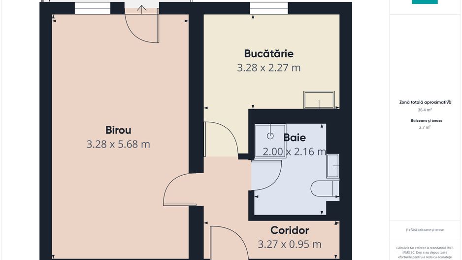 Apartament ideal pentru birouri Gradiște - Poză 6
